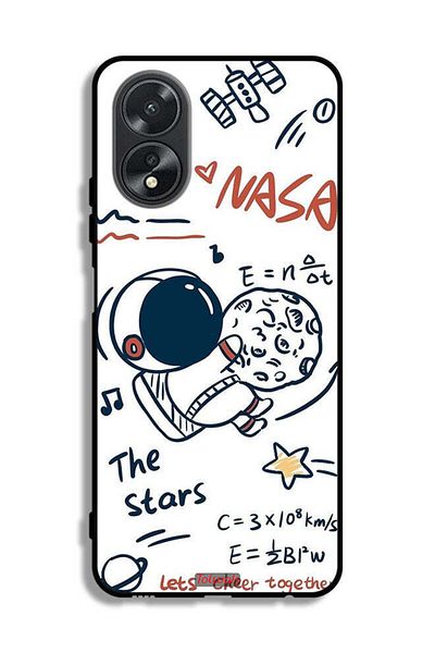 Tolwak Oppo A38 Protective Case Cover Nasa The Stars