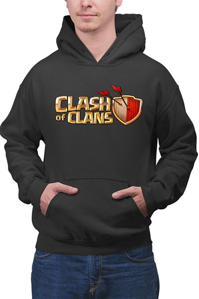 OEM Men's Hoodie Clash of Clans Mobile Strategy Game Supercell