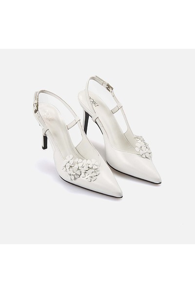 Rouge Thin Heeled Women's Night & Evening Dress Shoes 48347