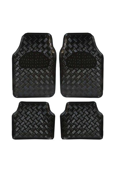 divendi-ro Covorașe auto universale model Diamond culoare Negru Crom