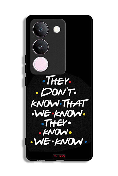 Tolwak vivo S17 Protective Case Cover They Dont Know What We Know They Know W...