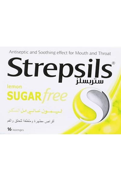 STREPSİLS Strepsils Sugar Free Lemon (023978)