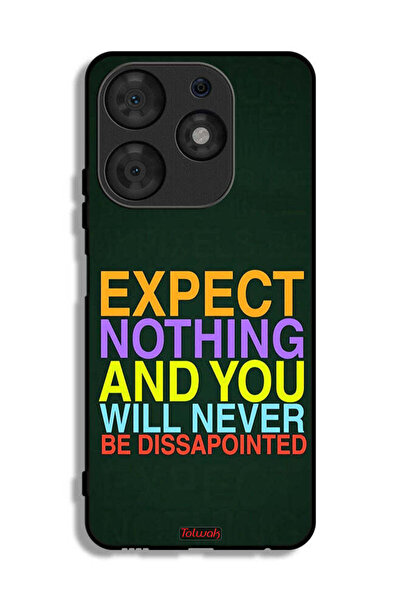 Tolwak Tecno Spark 10 Pro Protective Case Cover Expect Nothing And You Will N...