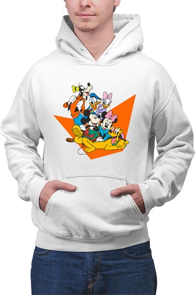 OEM Hanorac Barbati Mickey Mouse Friends Gooffy Minnie Lucy Donald Duck