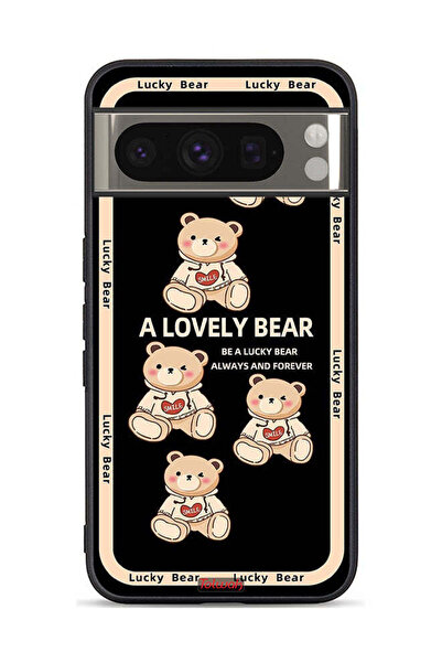 Tolwak غطاء حماية لجهاز Google Pixel 8 Pro بتصميم دب جميل