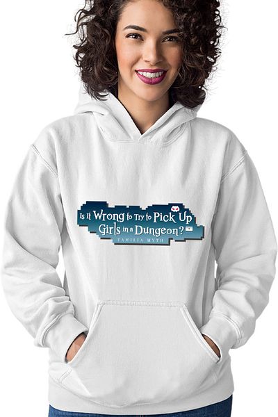 OEM Hanorac Femei Is It Wrong To Pick Up Girls In Dungeons DanMachi Logo