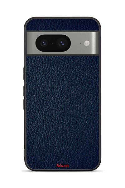 Tolwak غطاء حماية جلدي بنمط هندسي لهاتف Google Pixel 8