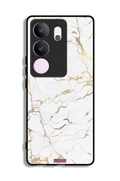 Tolwak غطاء حماية لهاتف فيفو V29 برو بنمط رخامي