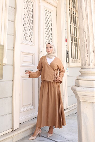 ECESSAMODAM Διπλό Σετ Τσόκερ Με Σταυρωτό Κορδόνι