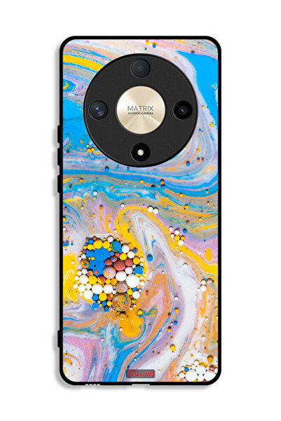 Tolwak Honor X9b Protective Case Cover Gems Colorful Abstraction
