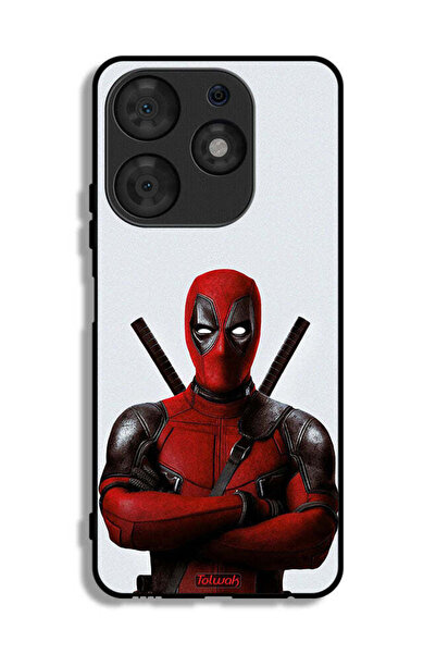 Tolwak Tecno Spark 10 Pro Protective Case Cover Deadpool