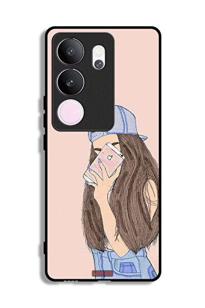 Tolwak غطاء حماية لهاتف Vivo V29 Pro لالتقاط صور سيلفي