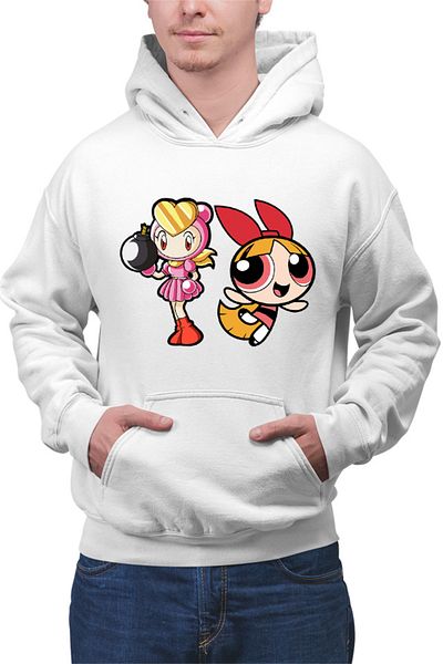 OEM Hanorac Barbati Bomberman Powerpuff Girls Blossom Girly