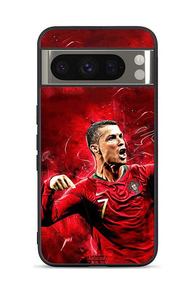 Tolwak Google Pixel 8 Pro Protective Case Cover Cristiano Ronaldo