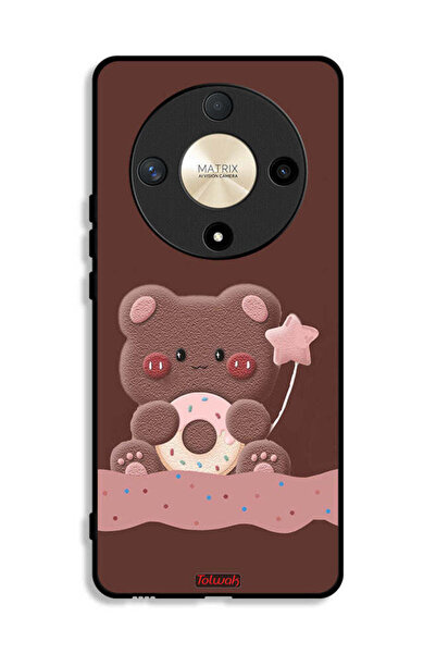 Tolwak Honor X9b Protective Case Cover Donut Bear