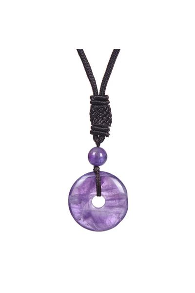OEM PANDANTIV FENG-SHUI DIN CRISTAL DE AMETIST | PROTECȚIE ȘI CREȘTERE SPIRITUALĂ