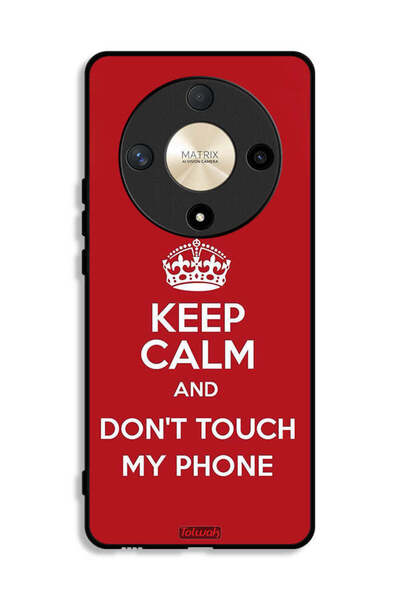 Tolwak Honor X9b Protective Case Cover Keep Calm And Don_T Touch My Phone