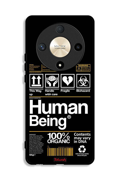 Tolwak Honor X9b Protective Case Cover Human Being Sticker