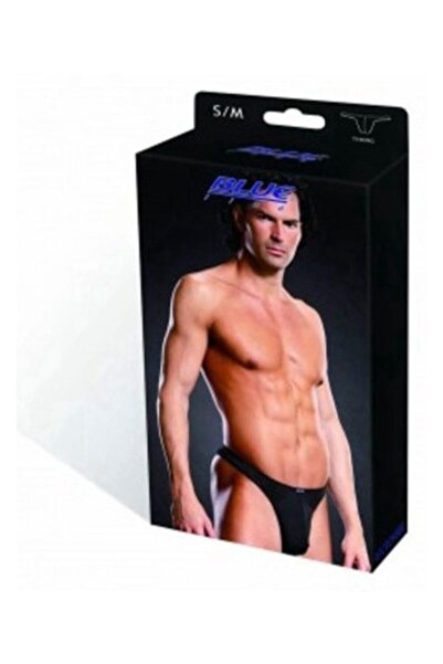 Blue Line Butik BLUE LINE Performance Microfiber Thong blk S/M