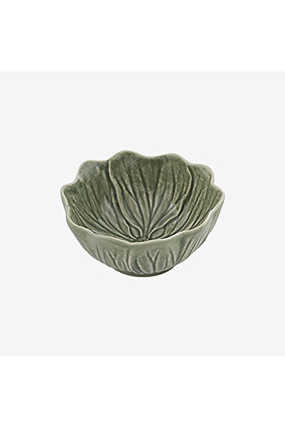 Bordallo Pinheiro Flora Gray Ceramic Serving Bowl 12 cm