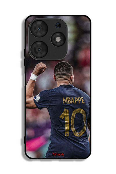 Tolwak Tecno Spark 10 Pro Protective Case Cover Mbappe 10