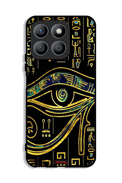 Tolwak غطاء حماية لهاتف Honor X8b مع رسمة عين