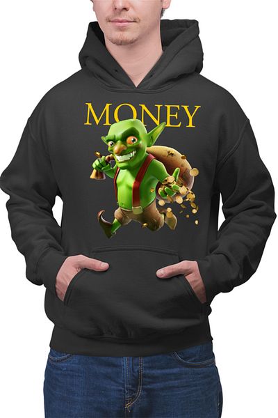 OEM Hanorac Barbati Clash of Clans Money Monster Collect Economy