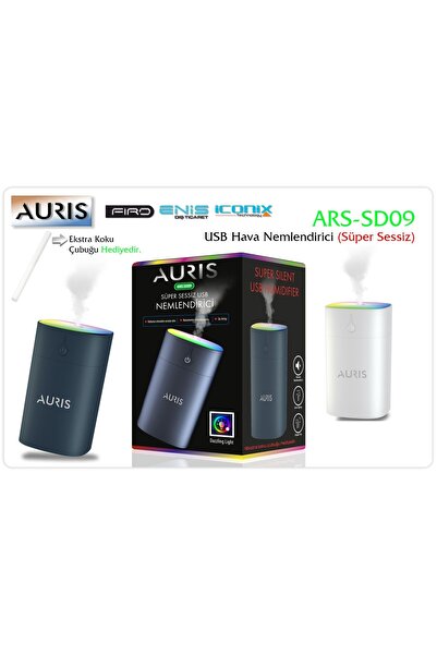 Auris ARS-SD09 Süper Sessiz USB Hava Nemlendirici