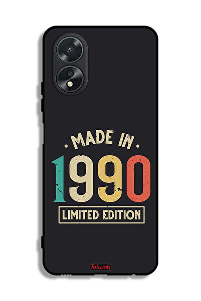 Tolwak غطاء حماية لهاتف Oppo A38، إصدار محدود، صنع عام 1990