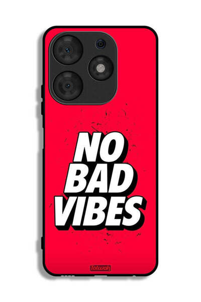 Tolwak Tecno Spark 10 Pro Protective Case Cover No Bad Vibes