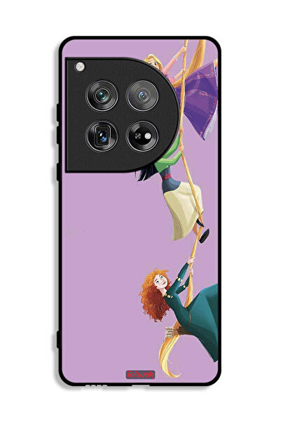 Tolwak غطاء حماية لهاتف OnePlus 12 بتصميم فن تسلق الفتيات