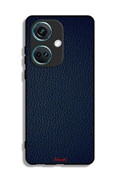 Tolwak غطاء حماية جلدي بنمط هندسي لهاتف OnePlus Nord CE3