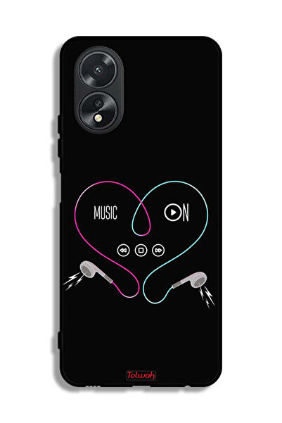 Tolwak غطاء حماية لهاتف Oppo A38 مع تشغيل الموسيقى