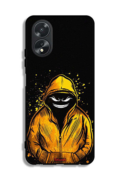 Tolwak غطاء حماية Oppo A38 بتصميم مارشميلو بوي آرت