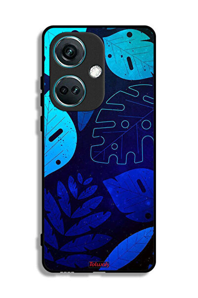 Tolwak غطاء حماية لهاتف OnePlus Nord CE3 بنقشة أوراق الشجر
