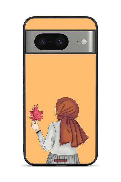 Tolwak غطاء حماية لجهاز Google Pixel 8 يحمل ورقة شجر