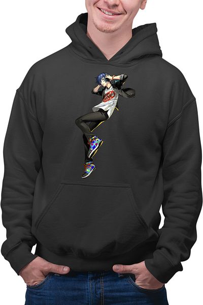 OEM Men's Hoodie Persona Shin Night Music Smart Anime Kage