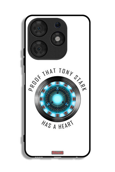 Tolwak غطاء حماية لهاتف Tecno Spark 10 Pro دليل على أن توني ستارك لديه قلب