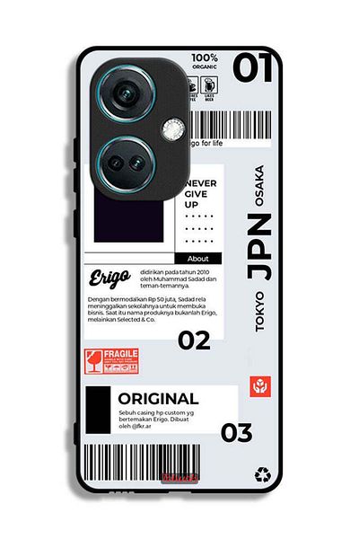 Tolwak OnePlus Nord CE3 Protective Case Cover Japan Sticker