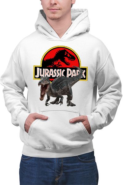 OEM Hanorac Barbati Jurassic Park Dinosaur T-REX Scary