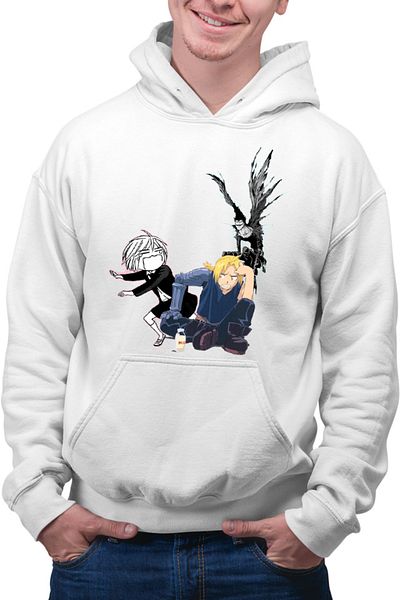 OEM Hanorac Barbati Oresama Teacher Kurosaki Mafuyu Death Note Ryuk