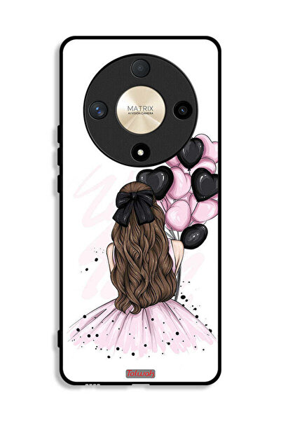 Tolwak Honor X9b Protective Case Cover Holding Balloons Girl Art