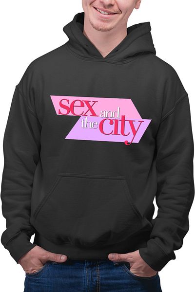 OEM Hanorac Barbati Life and the City Logo Worker Job NY Love