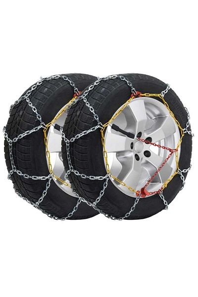divendi-ro Set of 2 Snow Chains for cars with 12mm KN-80