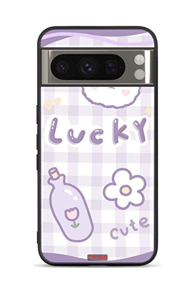 Tolwak غطاء حماية لجهاز Google Pixel 8 Pro - لطيف ومحظوظ