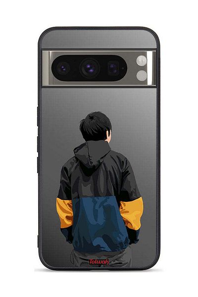 Tolwak Google Pixel 8 Pro Protective Case Cover Boy Portrait Art