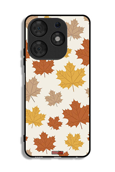 Tolwak غطاء حماية لهاتف تكنو سبارك 10 برو بنقشة أوراق الخريف