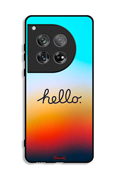 Tolwak غطاء حماية لهاتف OnePlus 12 Hello