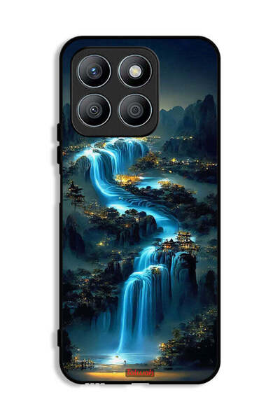 Tolwak غطاء حماية لهاتف Honor X8b بتصميم شلال