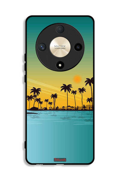 Tolwak Honor X9b Protective Case Cover Scenery Abstract Art